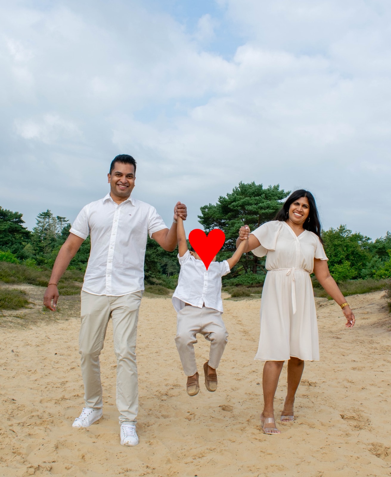 Familie fotoshoot Kamalini