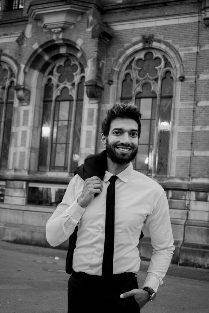 Aswin male model photoshoot business