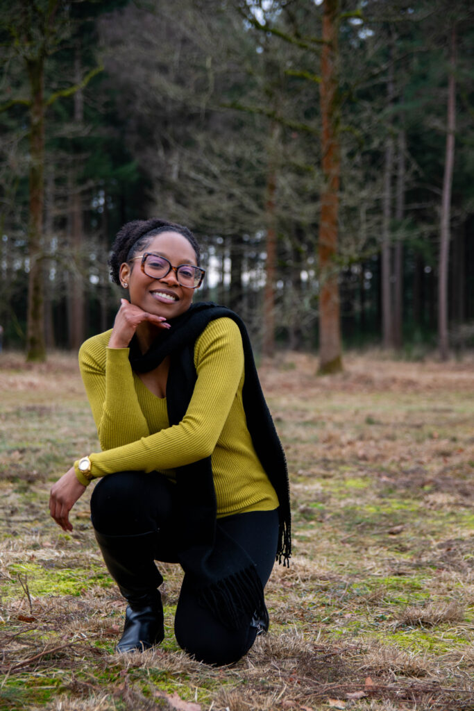 Wednesday outdoor photoshoot