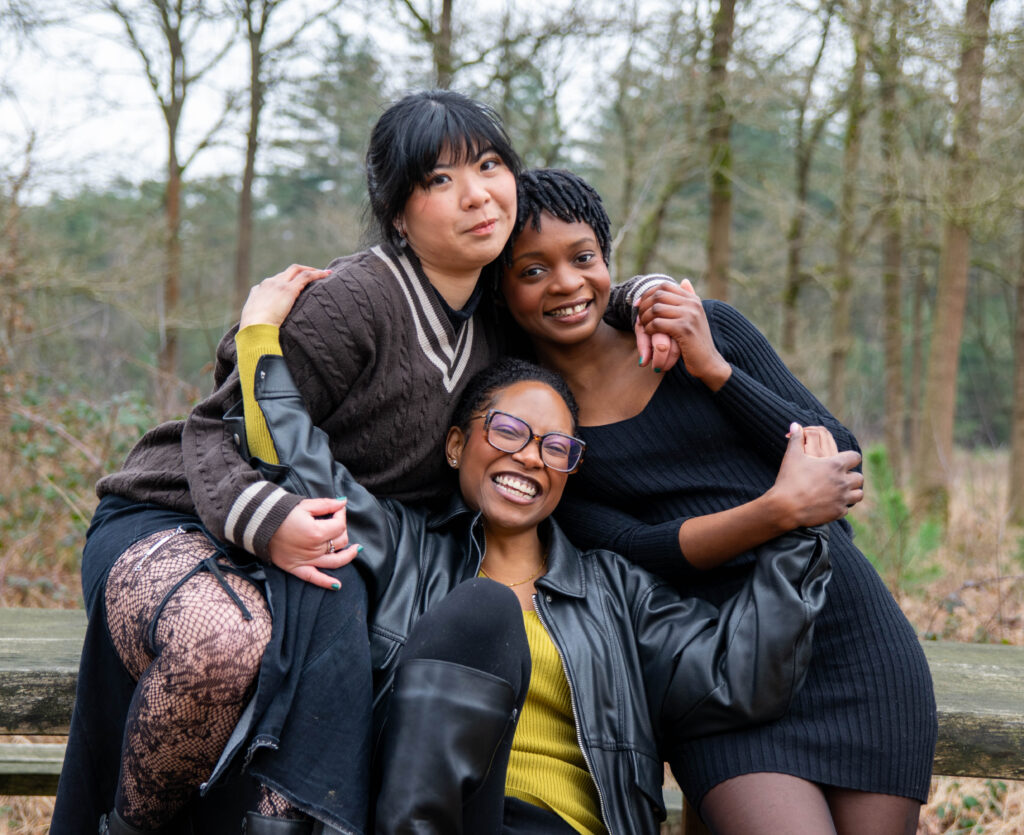 Wednesday outdoor photoshoot