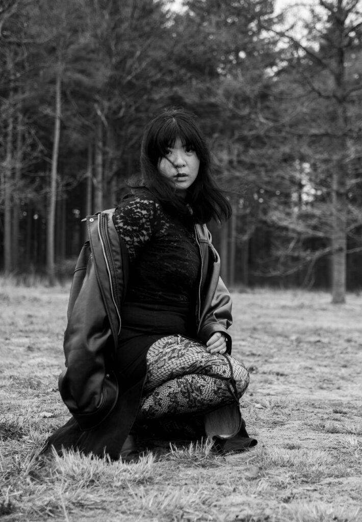 Wednesday outdoor photoshoot