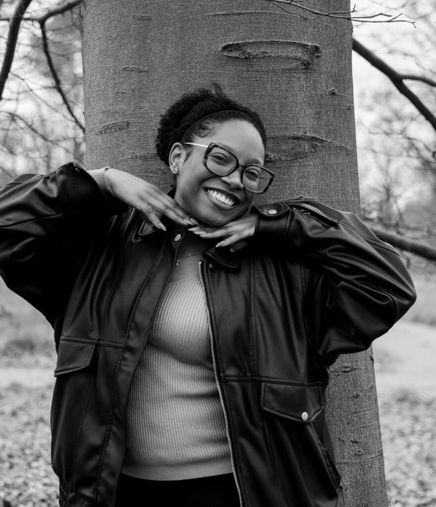 Wednesday outdoor photoshoot